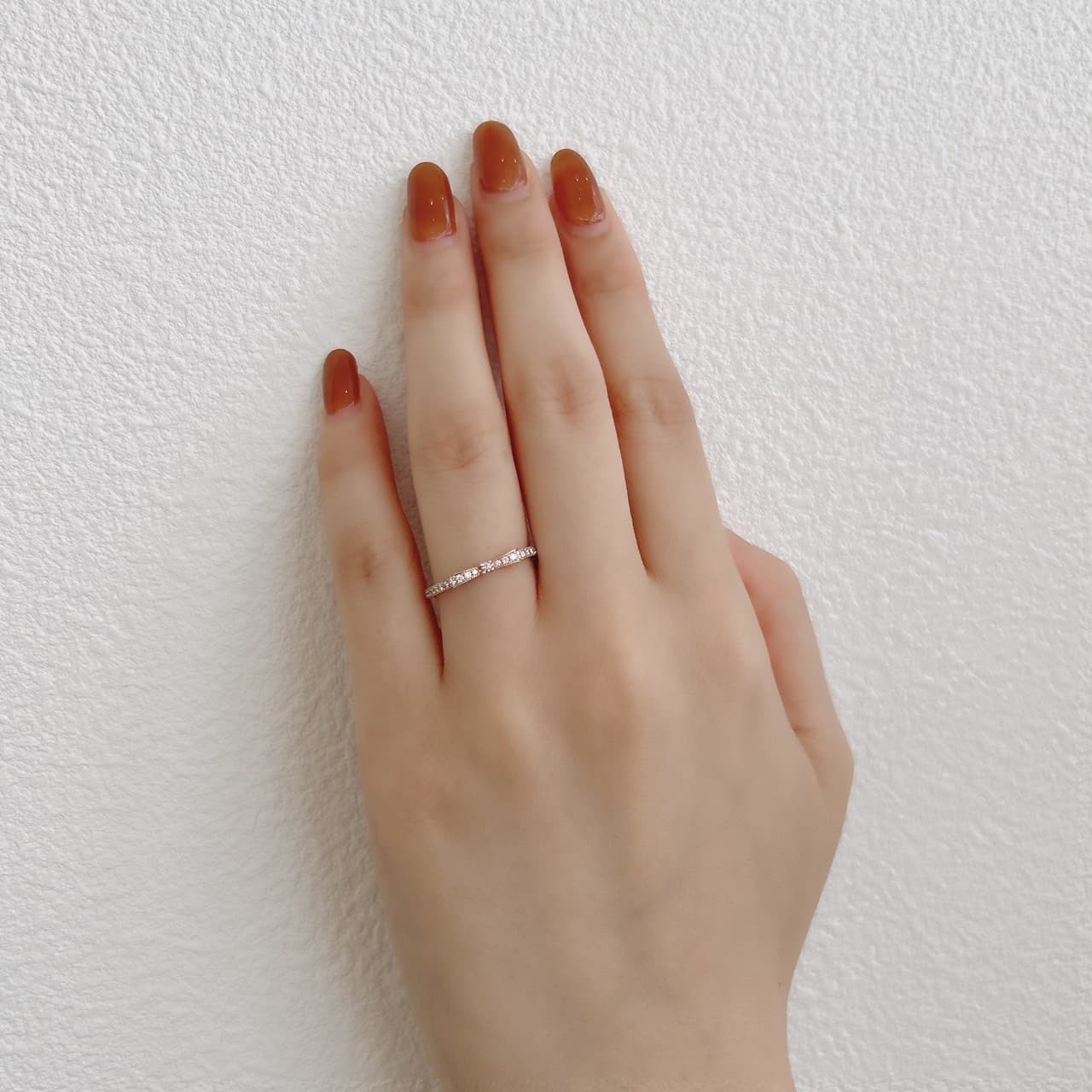 リング（ダイヤ/K18PG）198,000円