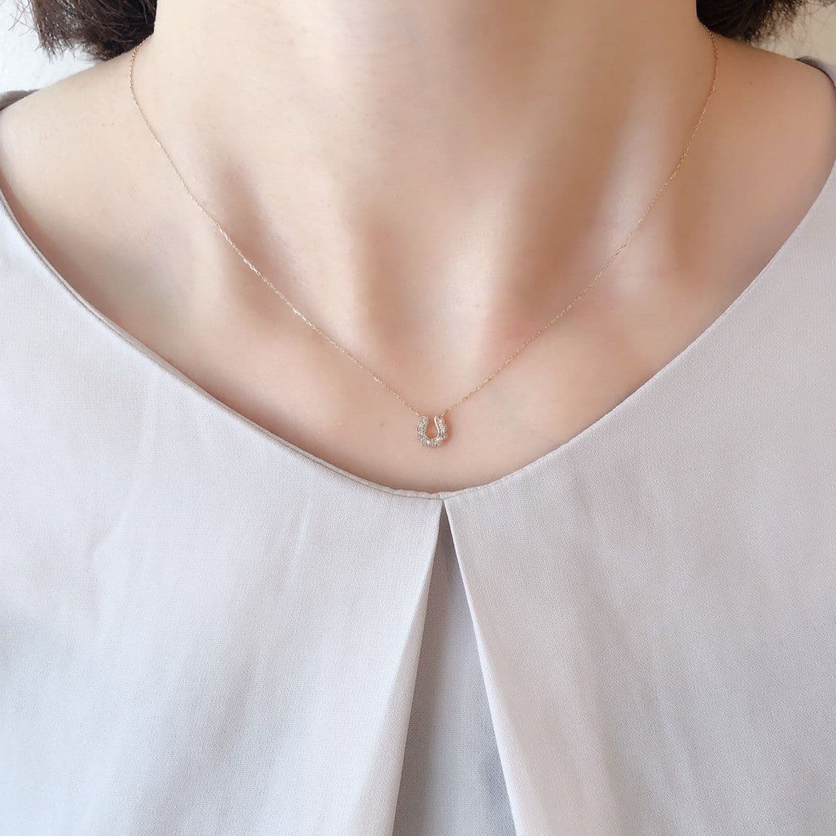 ネックレス（ダイヤ/K10イエローゴールド）44,000円