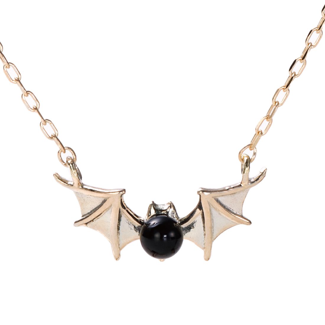 「こうもり」ネックレス・ピアス-1