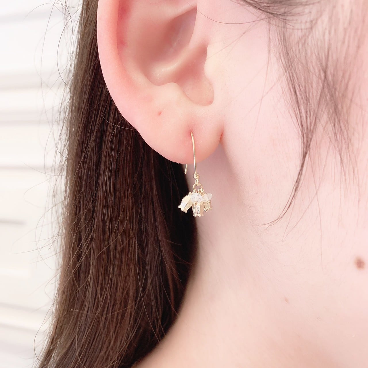 「すずらん」ピアス,ネックレス-4
