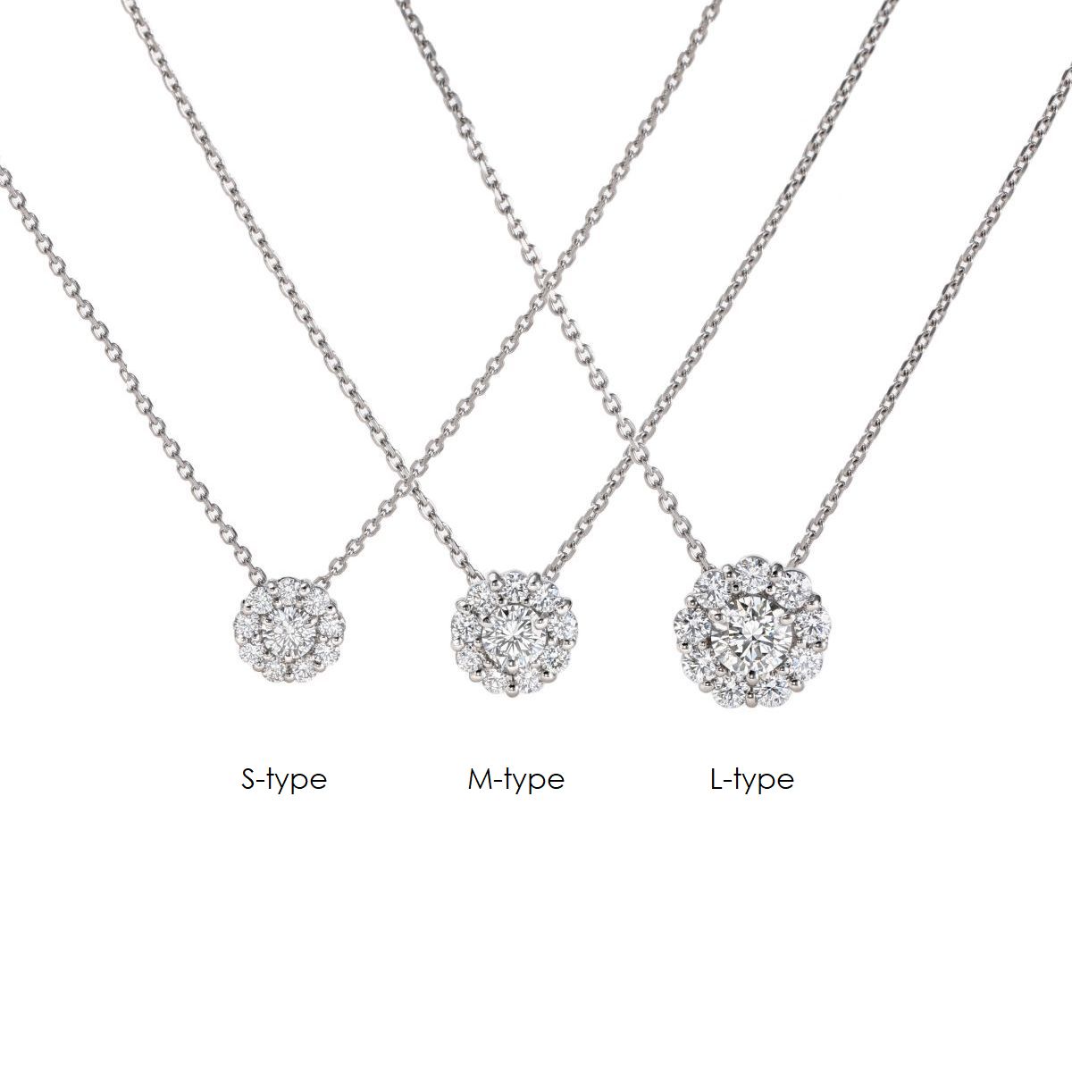 2. 10 Point Necklace/10ポイント ダイヤモンドネックレス 2. 10 Point Necklace/10ポイント ダイヤモンドネックレス