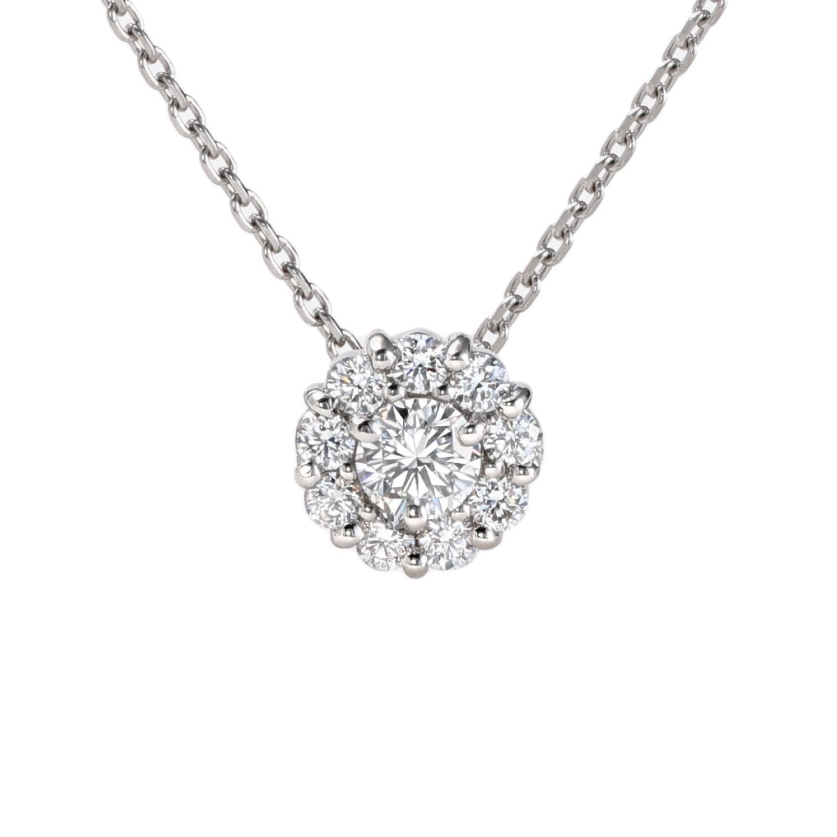 2. 10 Point Necklace／10ポイント ダイヤモンドネックレス